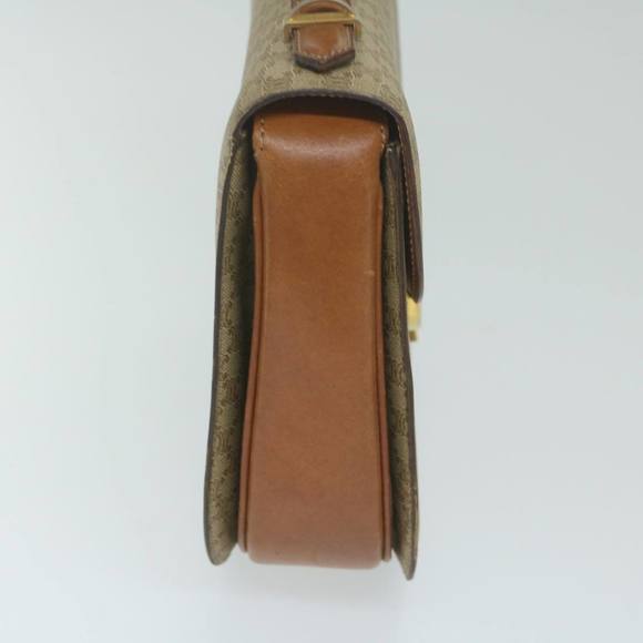 CELINE Macadam Canvas Hand Bag Beige Auth bs11411 - Picture 4 of 16